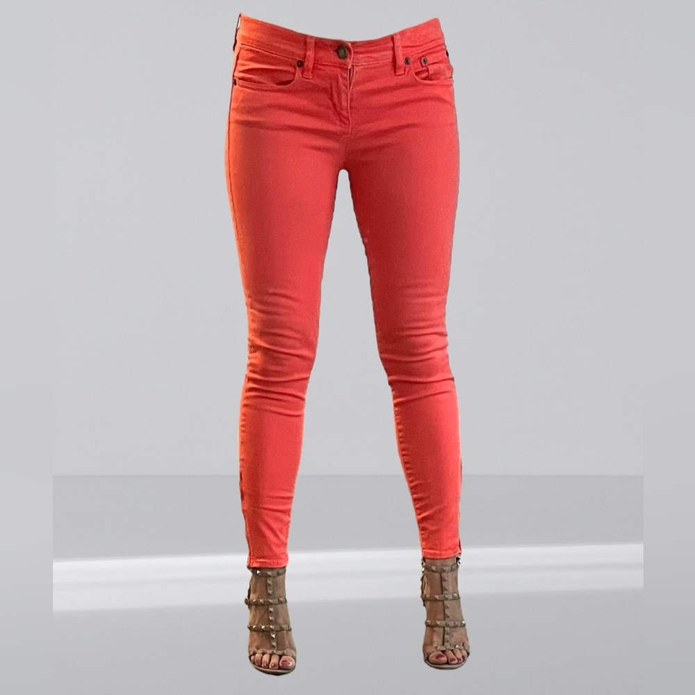 J. Crew Toothpick Ankle Jeans